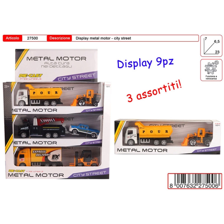 CAMION CON RIMORCHIO     METAL MOTORS 2