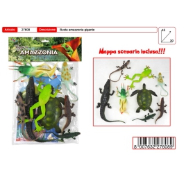 BUSTA ANIMALI INSETTI 8PZ GIGANTI