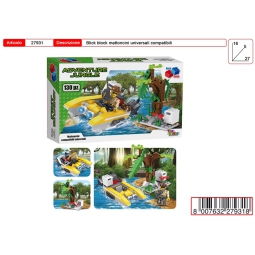 COSTRUZIONE AVVENTURE IN AMAZZONIA 130PZ