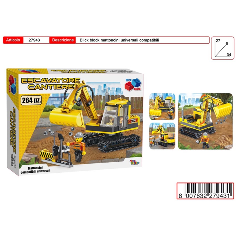 COSTRUZIONE ESCAVATORE 264PZ