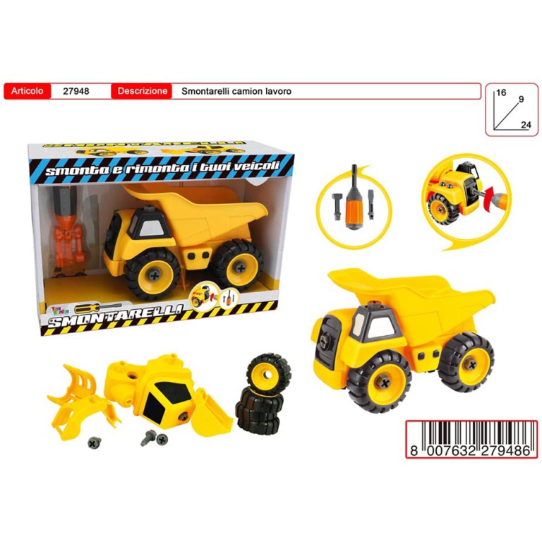 SMONTARELLI CAMION DA LAVORO