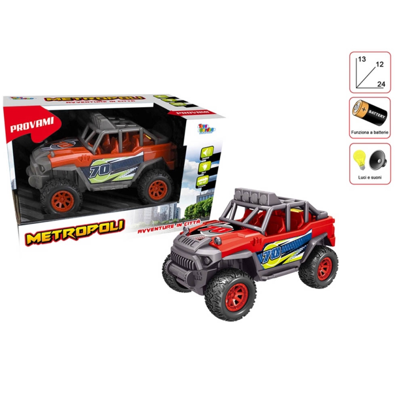 JEEP LUCI E SUONI 24CM