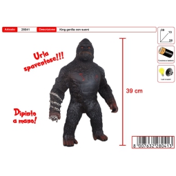 KING GORILLA GIGANTE 39CM