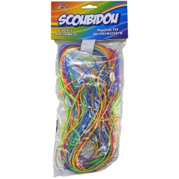 SCOOBIDOU COLORI ASSORTITI 30 FILI DA 100CM