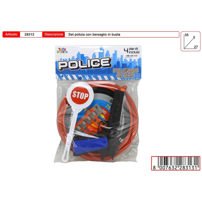 BUSTA POLIZIA CON BERSAGLIO 2