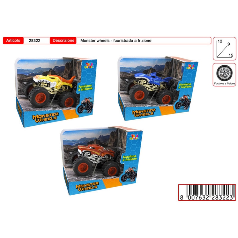 JEEP MONSTER A FRIZIONE 2