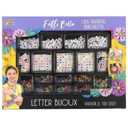 CONFEZIONE PERLINE CON   LETTERE