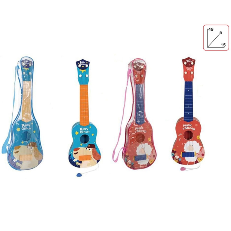 CHITARRA IN BUSTA CON TRACOLLA 49CM