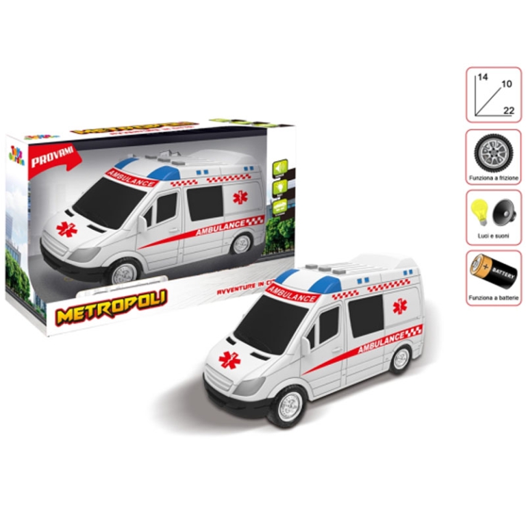 AMBULANZA METROPOLI 22CM