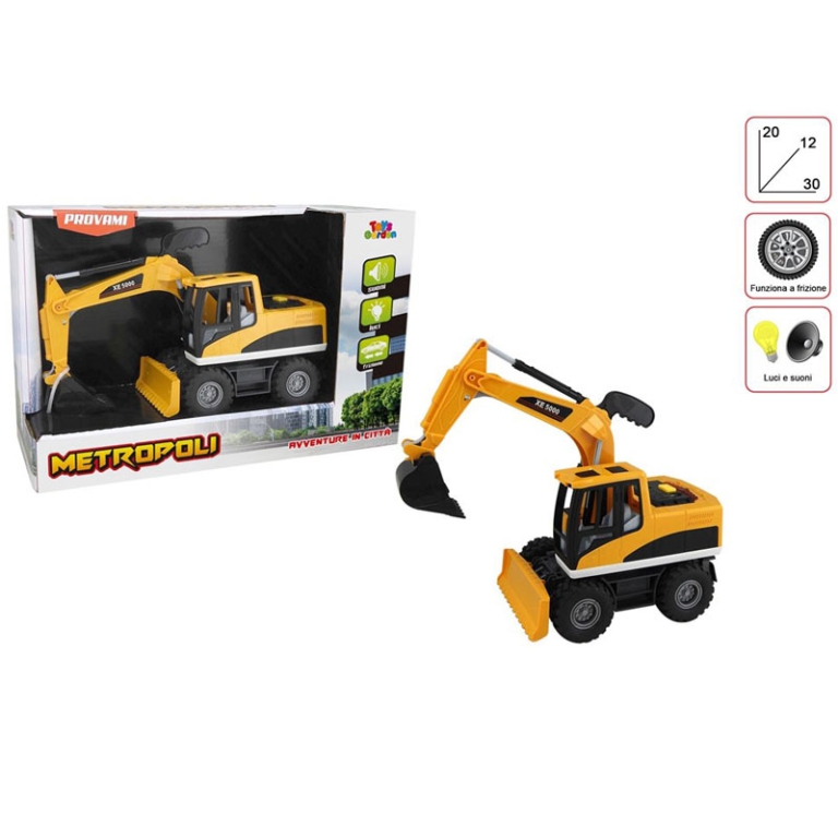 ESCAVATORE LUCI E SUONI  30CM