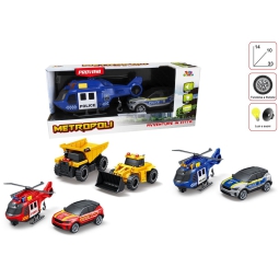 ELICOTTERO CON MEZZI METROPOLI