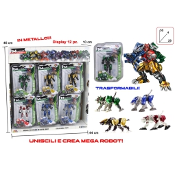 ROBOT MEGABOAT ANIMALS   10CM