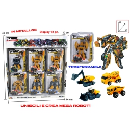 ROBOT MEGABOAT CAMION    10CM