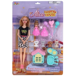 FASHION DOLL SNODATA CON ACCESSORI