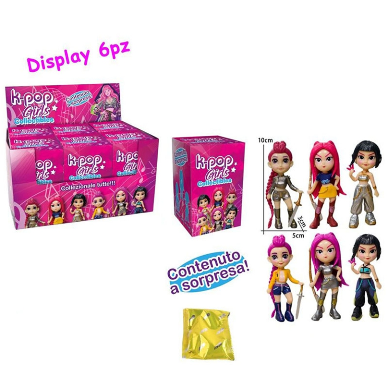 K-POP PERSONAGGI SORPRESA 6PZ EXPO