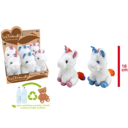 PELUCHE UNICORNI 16CM