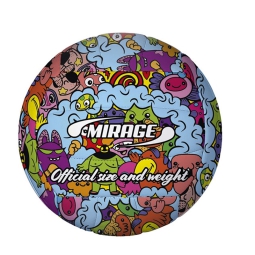 PALLONE CUOIO BEACH      VOLLEY COLOR DOODLE