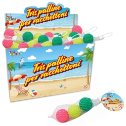 PALLINE PER RACCHETTONI 3PZ IN RETE
