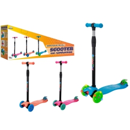 MONOPATTINO TRE RUOTE LUMINOSE 3+ ANNI