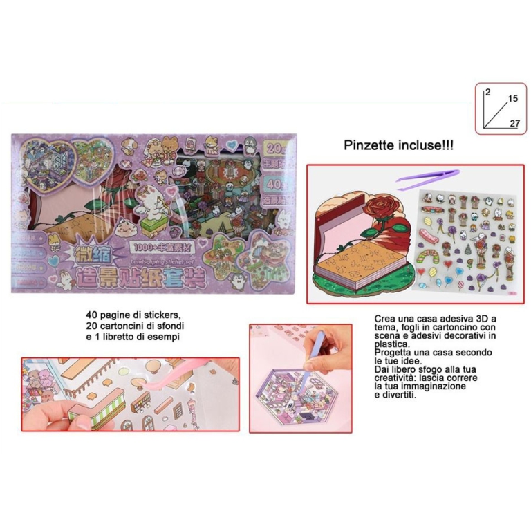 SET STIKERS BOX THERAPY  SCENARI IN SCATOLA