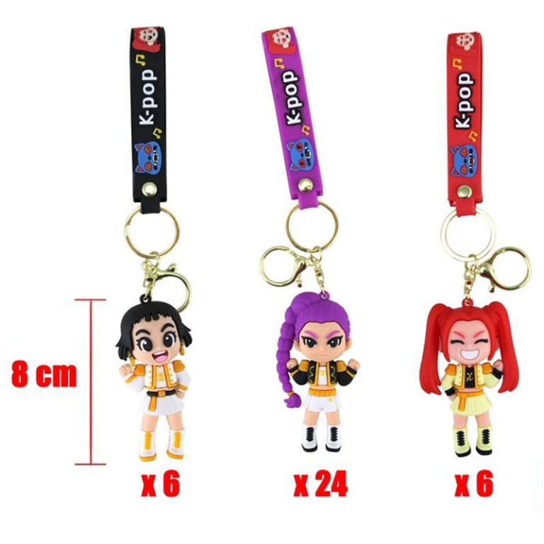 K-POP PERSONAGGI PORTACHIAVI 36PZ