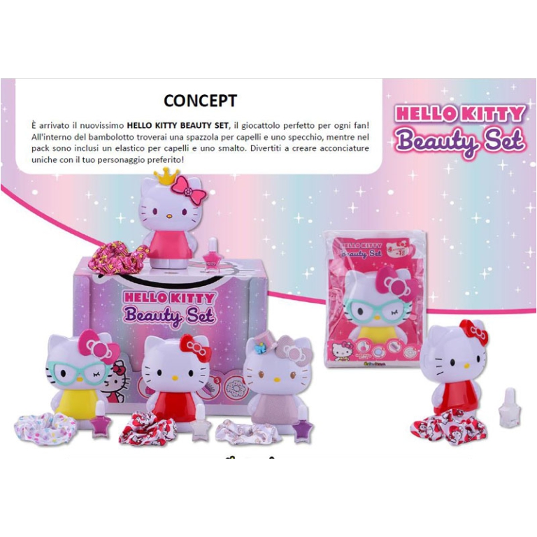 HELLO KITTY BEAUTY SET   8PZ IN EXPO 2