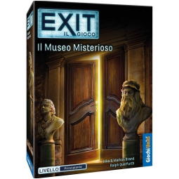 EXIT MUSEO MISTERIOSO 10+ ANNI 1-4 GIOCATORI