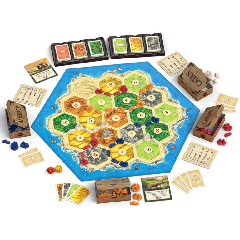 CATAN BASE 10+ ANNI 3-4 ANNI 2