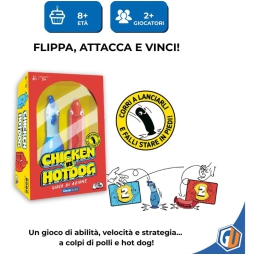CHICKEN VS HOTDOG 8+ ANNI 2+ GIOCATORI