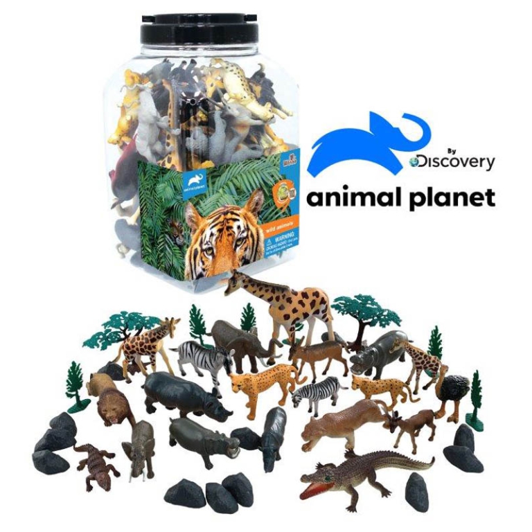 BARATTOLO ANIMALI SAVANA 40PZ