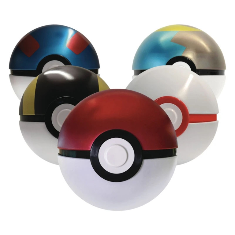 POKEMON TIN POKE BALL 2026 (3 BUSTE + ADESIVI)
