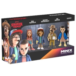 MINIX STRANGER THINGS CONFEZIONE 4 PERSONAGGI H7CM