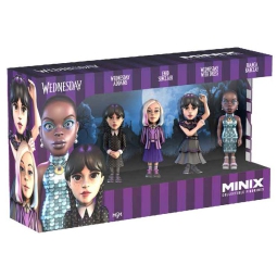 MINIX WEDNESDAY CONFEZIONE 4 PERSONAGGI H7CM