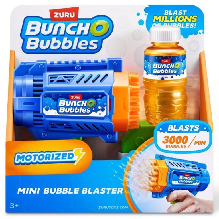 PISTOLA SPARA BOLLE SAPONE BUNCHO BUBBLES SMALL
