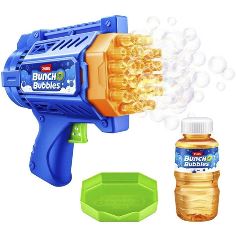 PISTOLA SPARA BOLLE SAPONE BUNCHO BUBBLES SMALL 2