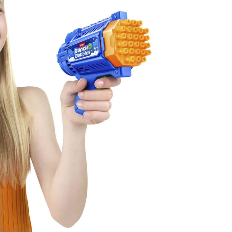 PISTOLA SPARA BOLLE SAPONE BUNCHO BUBBLES SMALL 3