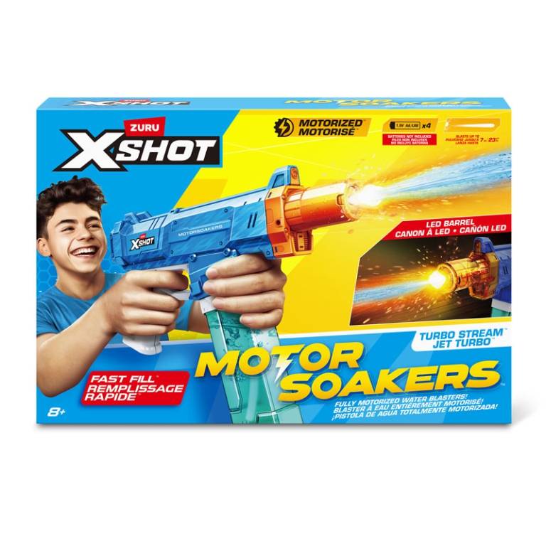 X SHOT PISTOLA AD ACQUA TURBO STREAM MOTOR