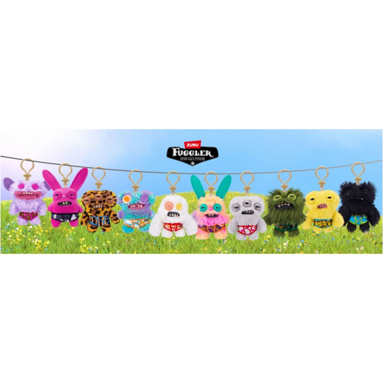 PELUCHE FUGGLER 8CM PORTACHIAVI 2