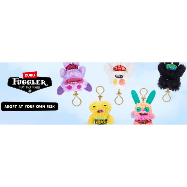 PELUCHE FUGGLER 8CM PORTACHIAVI 3
