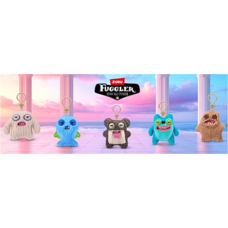 FUGGLER PORTACHIAVI PELUCHE 12CM 2