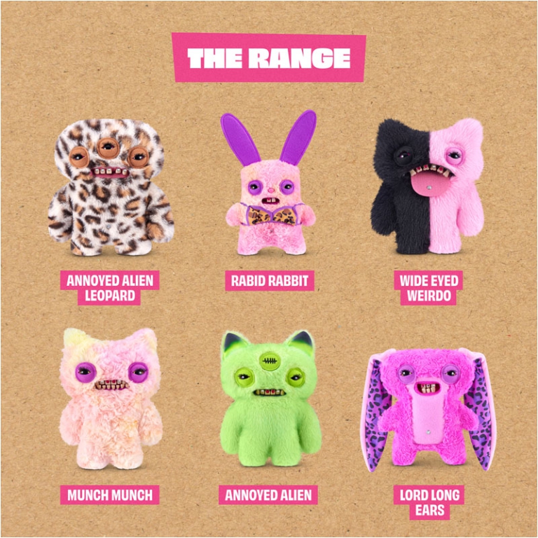 FUGGLER BADDIES PELUCHES H23CM 2
