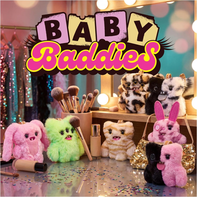 FUGGLER BABY BADDIES PORTACHIAVI H13CM 3