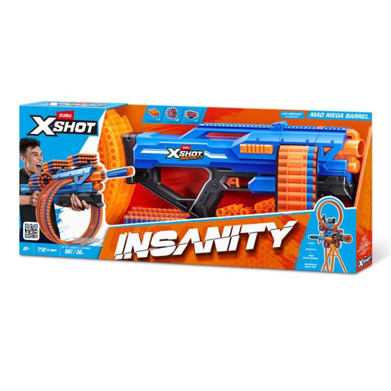 X SHOT INSANITY MEGA BARREL
