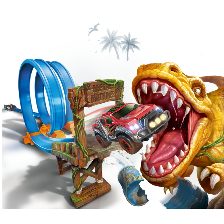 PISTA T REX METAL MACHINES 3