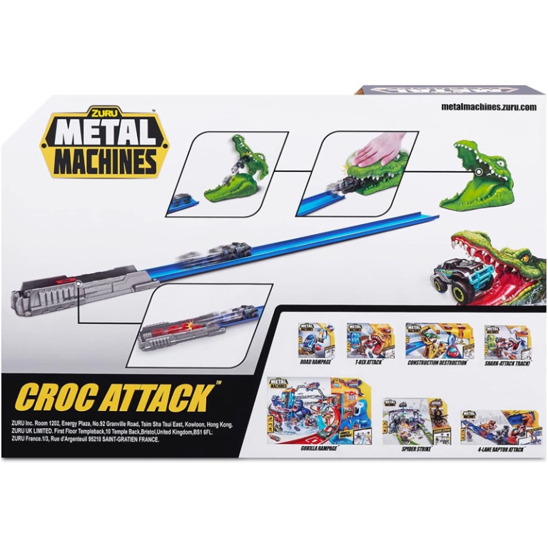 PISTA CROCODILE METAL MACHINES 5