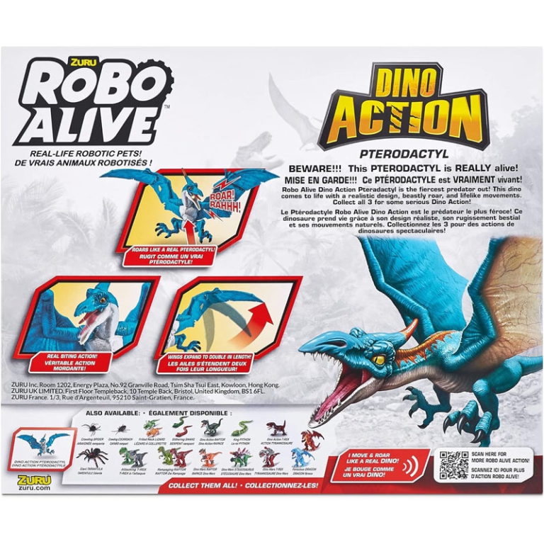 ROBO ALIVE DINO ACTION PTERODATTILO 3+ ANNI 5