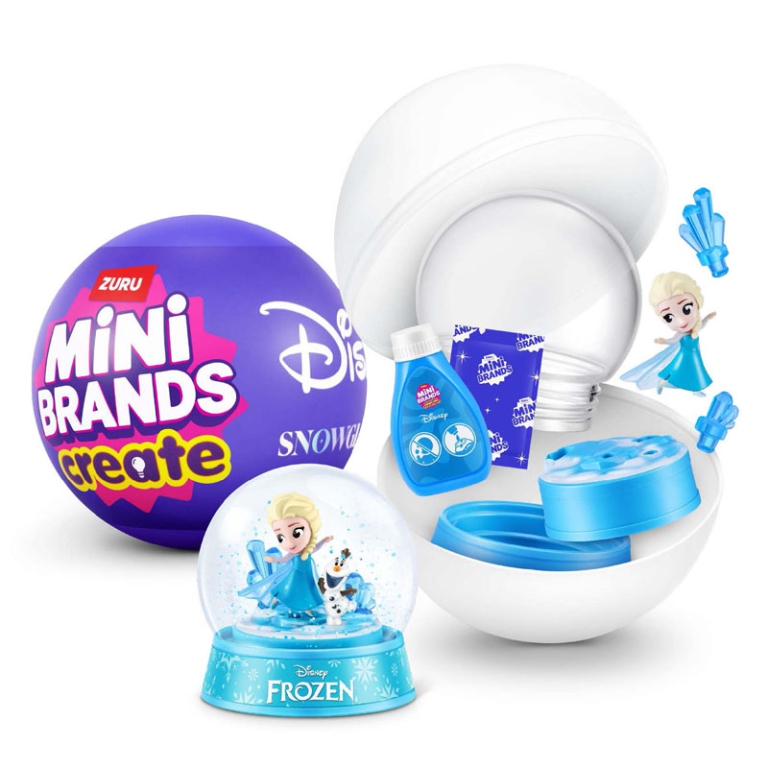 MINI BRANDS CAPSULE SNOW GLOBES D9,5CM 2