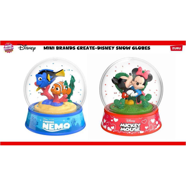MINI BRANDS CAPSULE SNOW GLOBES D9,5CM 5