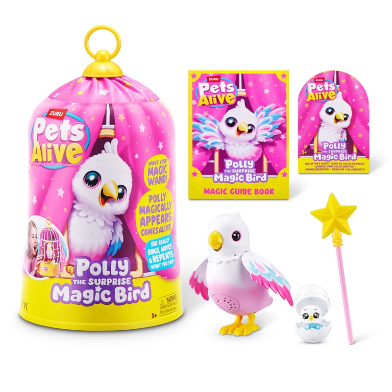 POLLY THE SURPRISE MAGIC BIRD