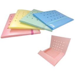 CARTELLE PPL 3 LEMBI 25X35 DORSO 1CM JIB COL. ASSORTITI